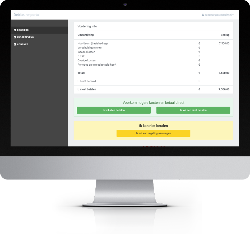 Debiteurenportal